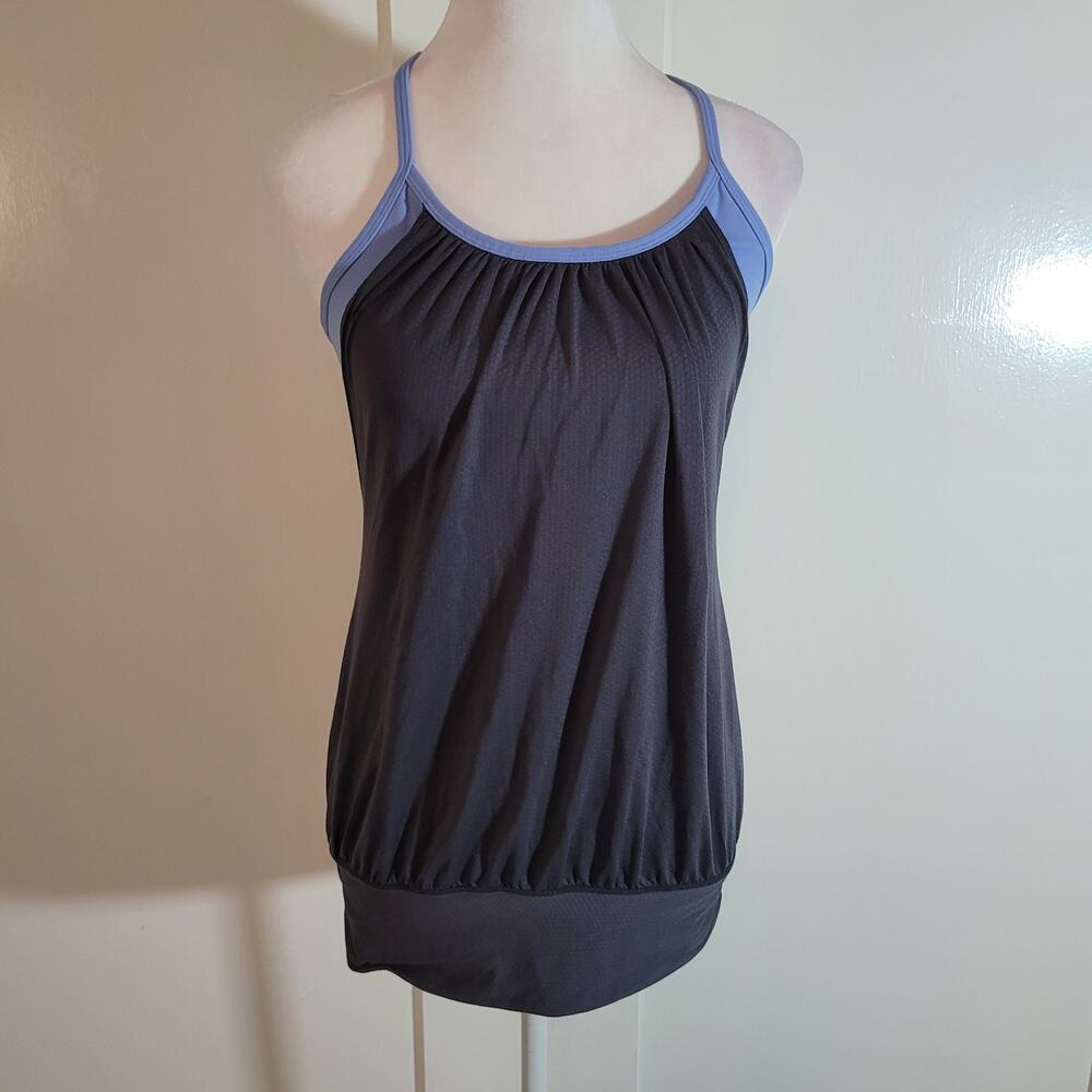 Lululemon Athletica Size EST 4 Women's No Limit Racerback Tank Top Sports Bra